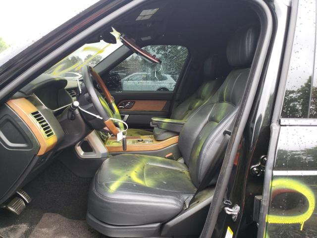 SALGV5SE1LA585829 - 2020 LAND ROVER RANGE ROVE AUTOBIOGRAPHY BLACK photo 7