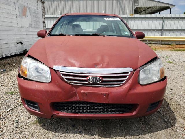 KNAFE121375454597 - 2007 KIA SPECTRA EX RED photo 5