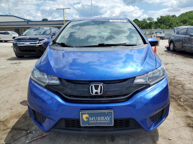 JHMGK5H55GX014658 - 2016 HONDA FIT LX BLUE photo 5