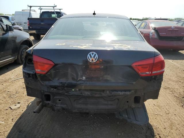 1VWAP7A37DC050946 - 2013 VOLKSWAGEN PASSAT S BLACK photo 6