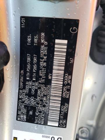 JTENU5JR1N6009228 - 2022 TOYOTA 4RUNNER SR5/SR5 PREMIUM 银色 照片 14