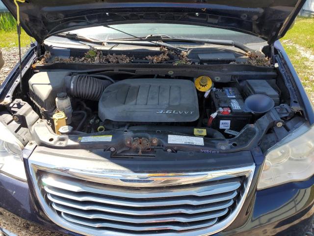 2C4RC1BG6ER208086 - 2014 CHRYSLER TOWN & COU TOURING 蓝色 照片 12