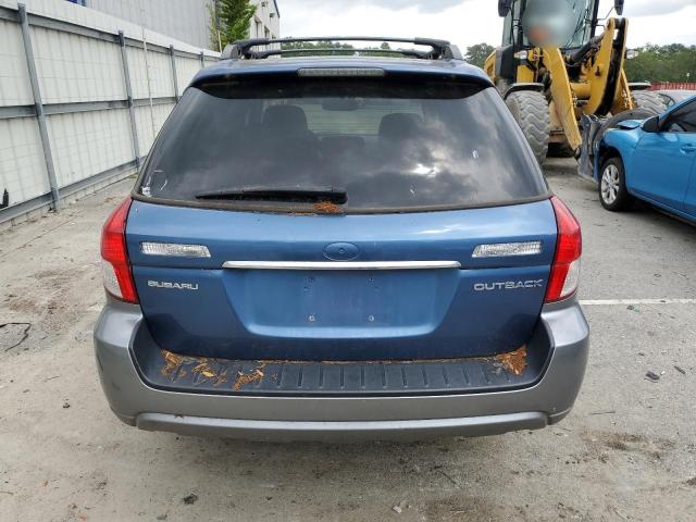 4S4BP66C397347167 - 2009 SUBARU OUTBACK 2.5I LIMITED BLUE photo 6