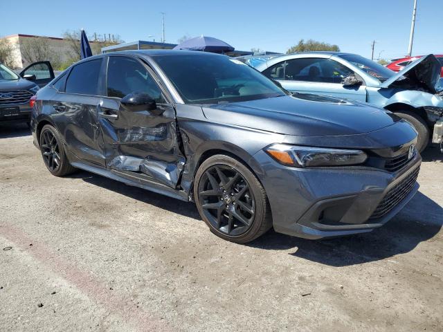 2HGFE2F53NH603815 - 2022 HONDA CIVIC SPORT GRAY photo 4