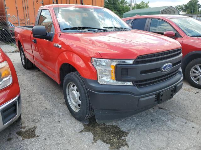 1FTMF1CB4KKC99776 - 2019 FORD F150 RED photo 4