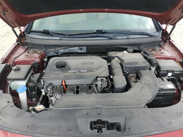 5NPE24AF9FH138139 - 2015 HYUNDAI SONATA SE RED photo 11