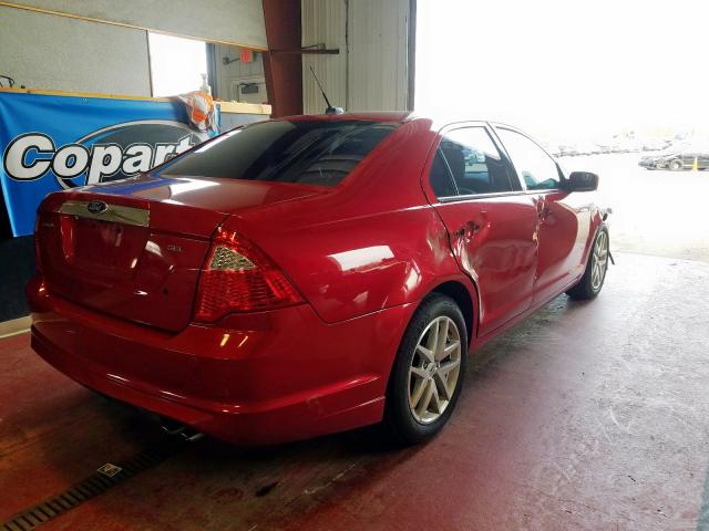 3FAHP0JA7CR394001 - 2012 FORD FUSION SEL  photo 4