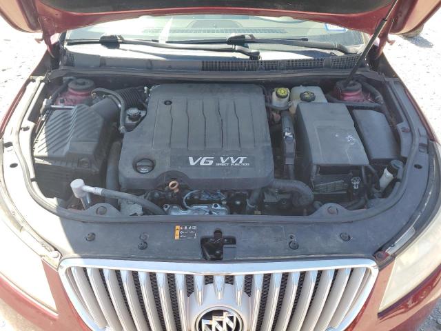 1G4GE5ED6BF317110 - 2011 BUICK LACROSSE CXS BURGUNDY photo 11