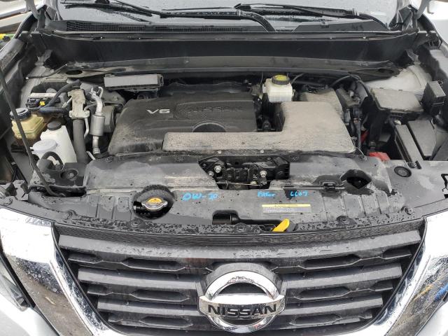 5N1DR2MM3KC598341 - 2019 NISSAN PATHFINDER S SILVER photo 12