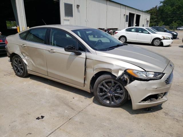 3FA6P0H74JR104036 - 2018 FORD FUSION SE GOLD photo 4