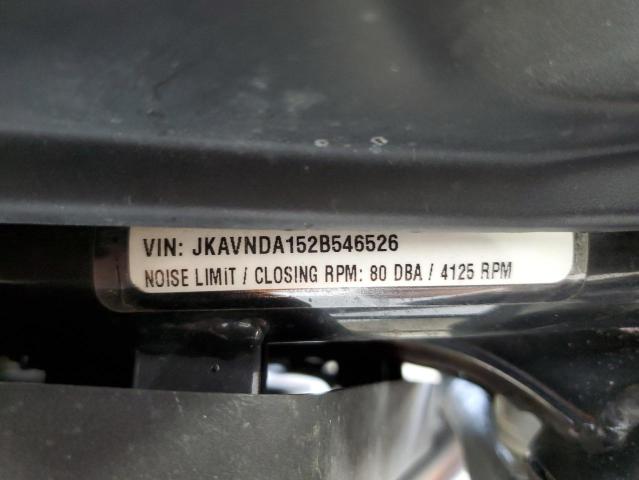 JKAVNDA152B546526 - 2002 KAWASAKI VN750 BLACK photo 10