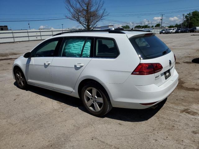 3VWCA7AU1FM517783 - 2015 VOLKSWAGEN GOLF SPORT TDI S WHITE photo 2