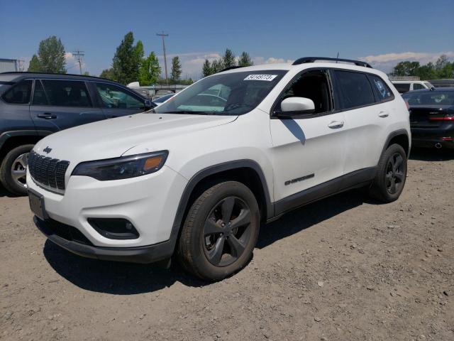 1C4PJMLB7MD119291 - 2021 JEEP CHEROKEE LATITUDE PLUS WHITE photo 1