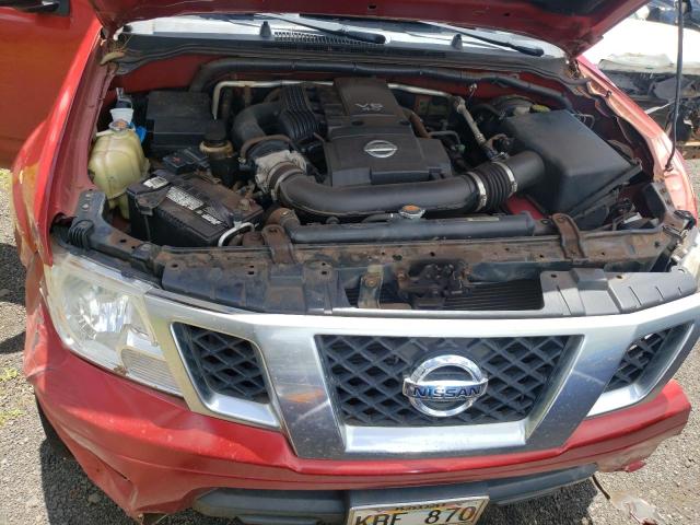 1N6AD0ER9DN734464 - 2013 NISSAN FRONTIER S RED photo 11