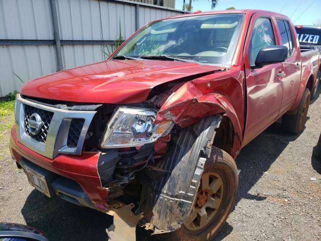 1N6AD0ER9DN734464 - 2013 NISSAN FRONTIER S RED photo 4