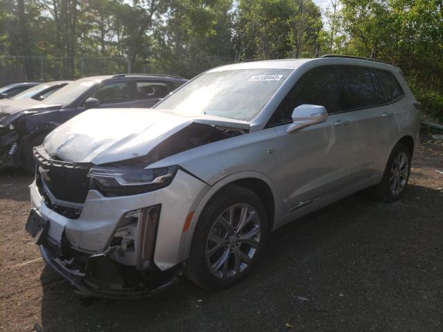 1GYKPGRS5LZ215353 - 2020 CADILLAC XT6 SPORT SILVER photo 1