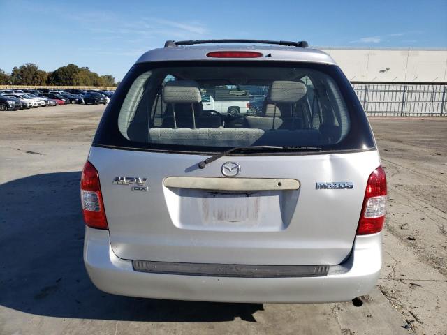 JM3LW28GX10202362 - 2001 MAZDA MPV WAGON SILVER photo 6