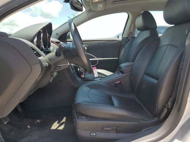 1G1ZE5E09CF204272 - 2012 CHEVROLET MALIBU LTZ ვერცხლისფერი ფოტო 7