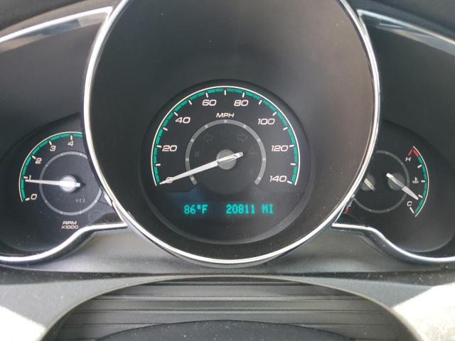 1G1ZE5E09CF204272 - 2012 CHEVROLET MALIBU LTZ ვერცხლისფერი ფოტო 9