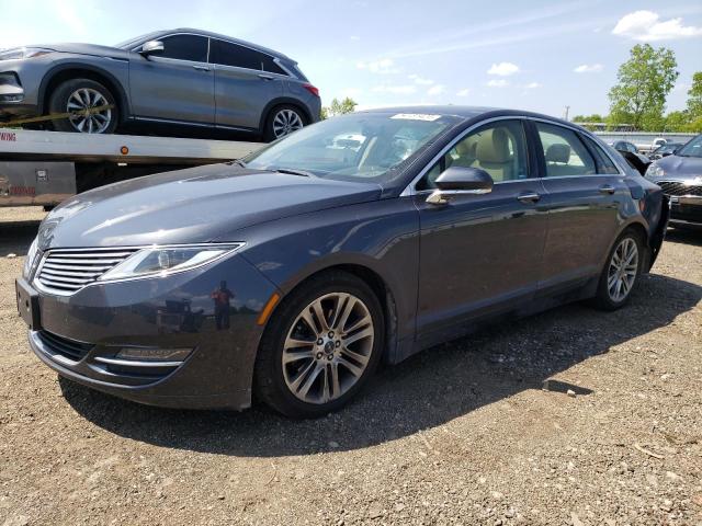 3LN6L2J97ER802235 - 2014 LINCOLN MKZ GRAY photo 1