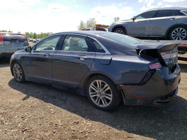 3LN6L2J97ER802235 - 2014 LINCOLN MKZ GRAY photo 2