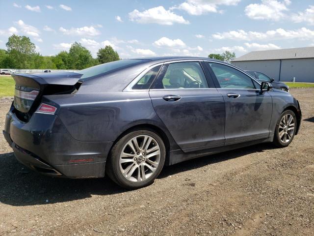 3LN6L2J97ER802235 - 2014 LINCOLN MKZ GRAY photo 3