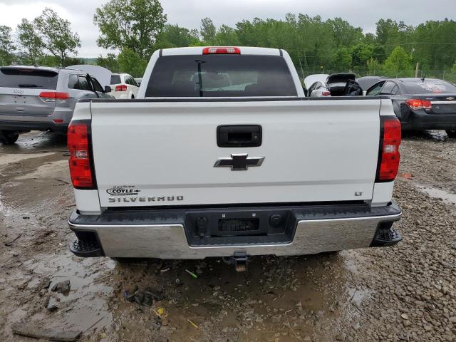 3GCUKREC7JG586695 - 2018 CHEVROLET SILVERADO K1500 LT WHITE photo 6