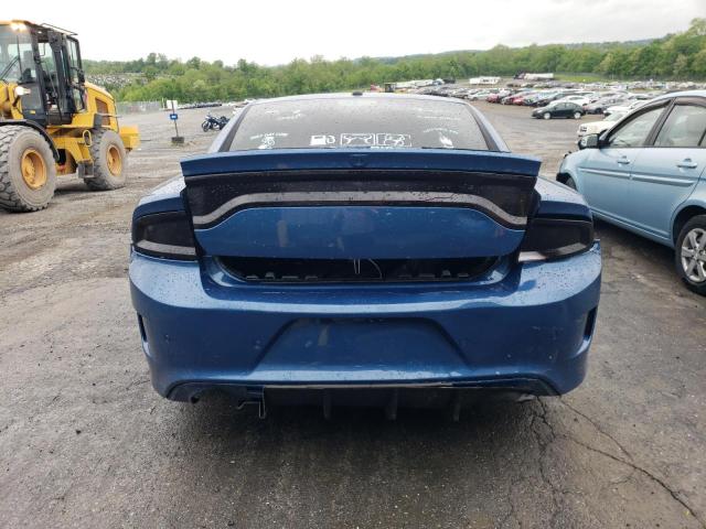 2C3CDXBG3MH679692 - 2021 DODGE CHARGER SXT BLUE photo 6