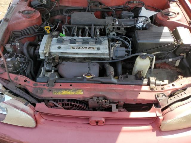 1Y1SK5362PZ008909 - 1993 GEO PRIZM BASE RED photo 11