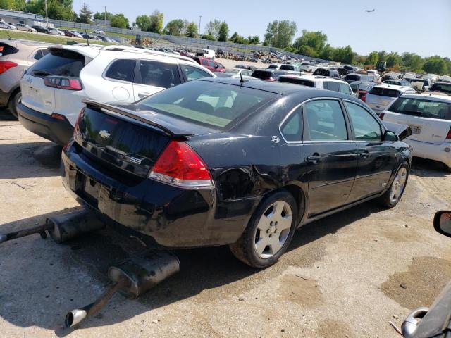 2G1WD58C689117084 - 2008 CHEVROLET IMPALA SUPER SPORT BLACK photo 3