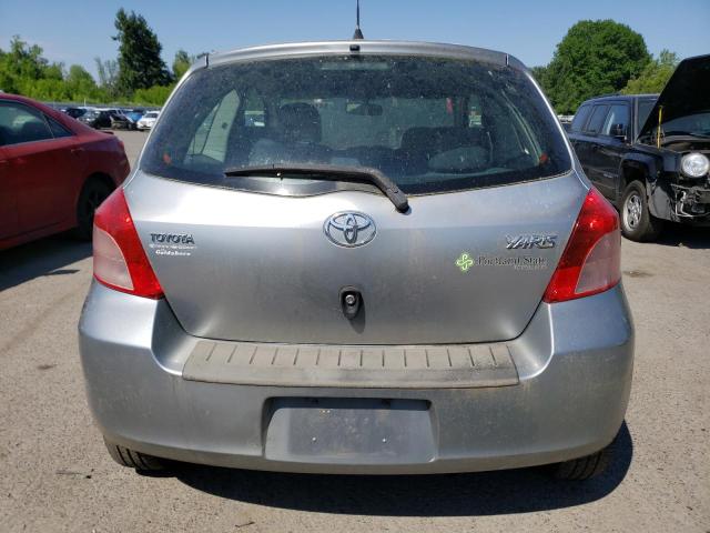 JTDJT923775094835 - 2007 TOYOTA YARIS GRAY photo 6