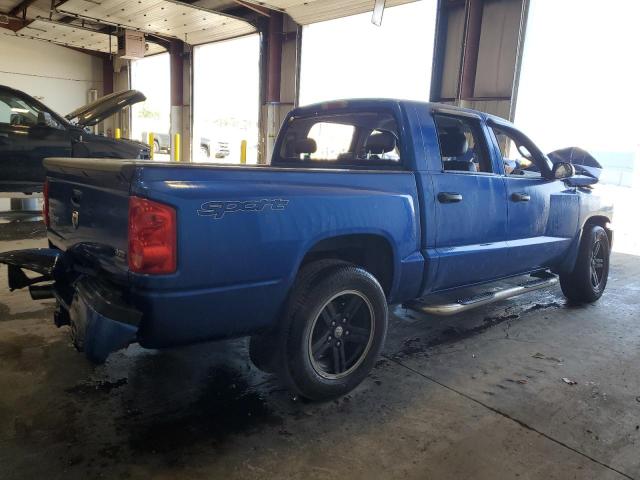 1D7HW68N38S560072 - 2008 DODGE DAKOTA SPORT BLUE photo 3