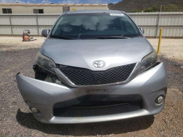 5TDXK3DC8FS572180 - 2015 TOYOTA SIENNA SPORT SILVER photo 5