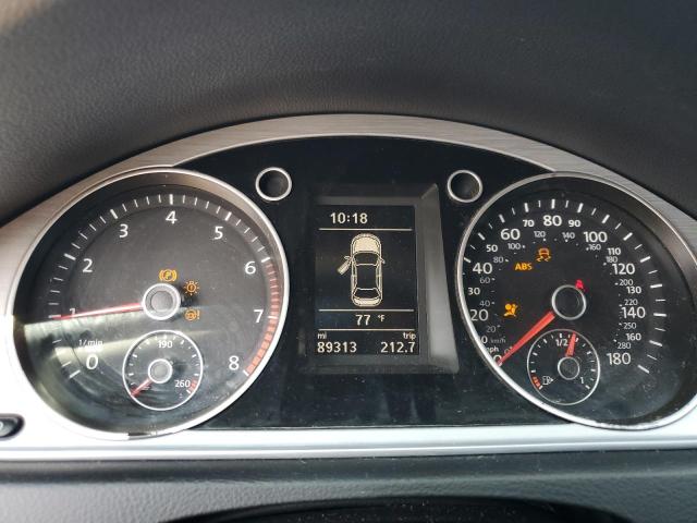 WVWAN7AN7GE500565 - 2016 VOLKSWAGEN CC BASE GRAY photo 9