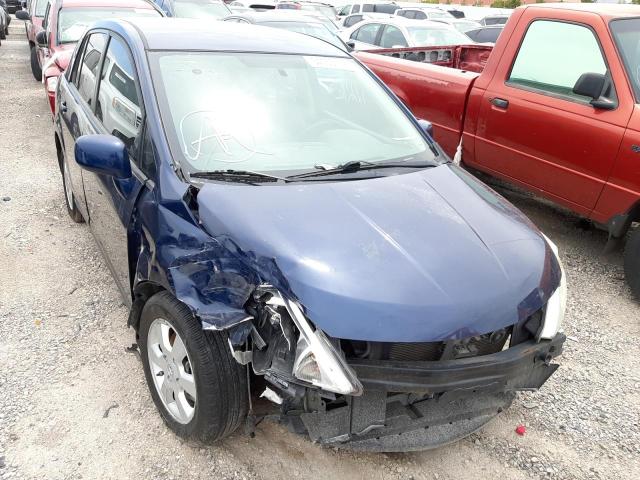 3N1BC11E29L441177 - 2009 NISSAN VERSA S BLUE photo 1