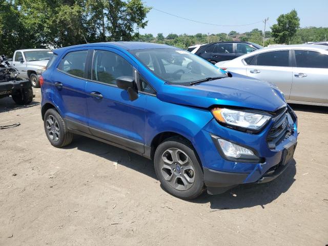 MAJ3S2FE7MC453192 - 2021 FORD ECOSPORT S BLUE photo 4