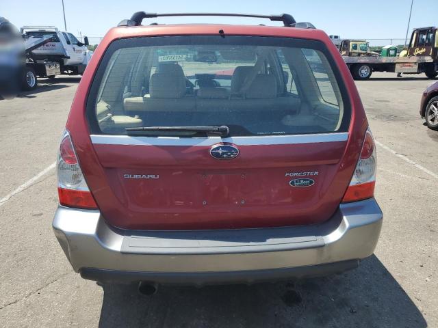 JF1SG67697H707469 - 2007 SUBARU FORESTER 2.5X LL BEAN RED photo 6