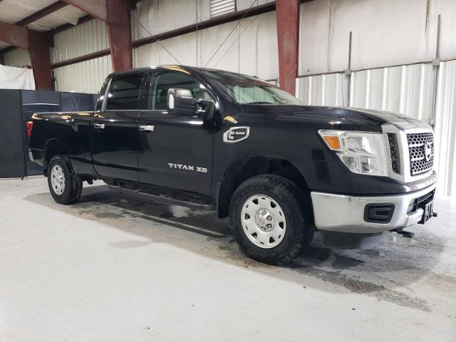 1N6BA1F37JN515320 - 2018 NISSAN TITAN XD S BLACK photo 4