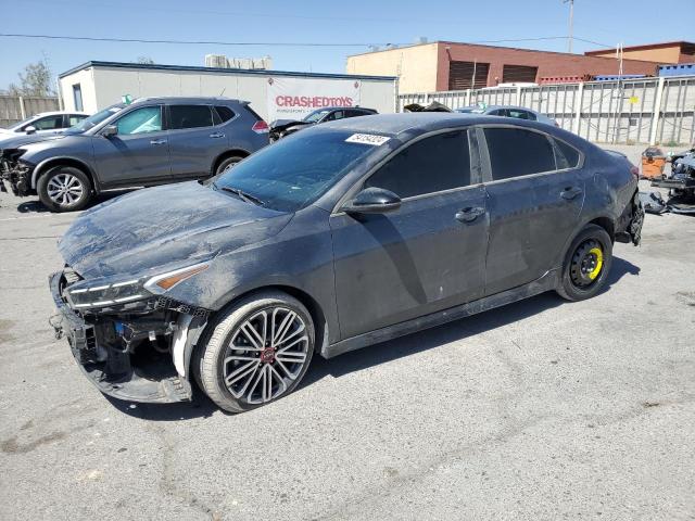 3KPF44AC9PE513344 - 2023 KIA FORTE GT GRAY photo 1