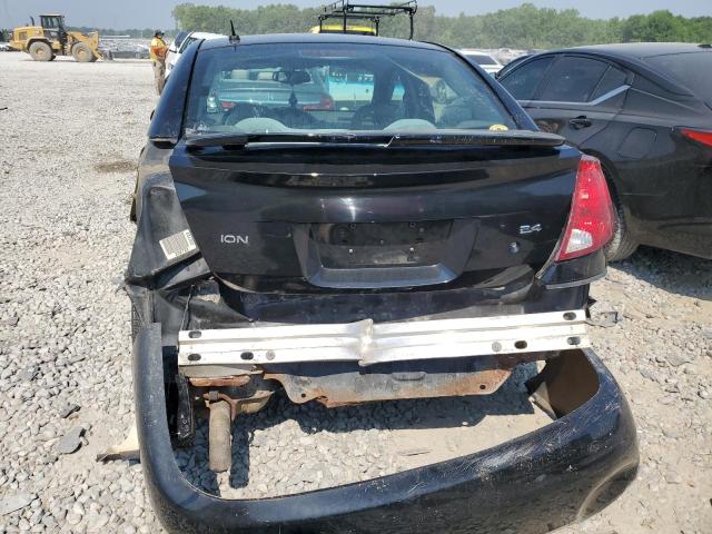 1G8AK55BX6Z132784 - 2006 SATURN ION LEVEL 3 BLACK photo 6