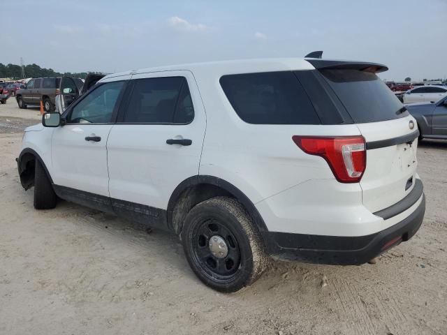 1FM5K8AR7JGA83443 - 2018 FORD EXPLORER POLICE INTERCEPTOR WHITE photo 2