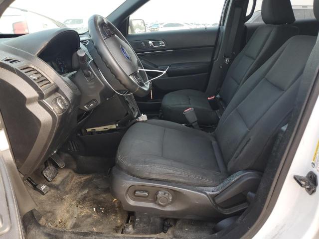 1FM5K8AR7JGA83443 - 2018 FORD EXPLORER POLICE INTERCEPTOR WHITE photo 7