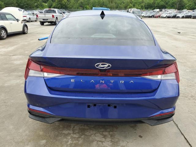 KMHLM4AG0PU577792 - 2023 HYUNDAI ELANTRA SEL BLUE photo 6