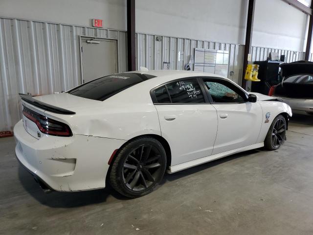 2C3CDXGJ1KH707975 - 2019 DODGE CHARGER SCAT PACK WHITE photo 3