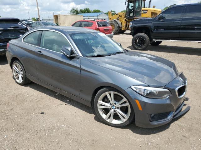 WBA1F5C51FV256969 - 2015 BMW 228 I GRAY photo 4