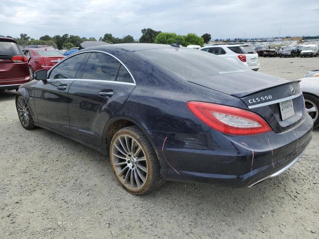 WDDLJ9BB1CA039522 - 2012 MERCEDES-BENZ CLS 550 4MATIC BLUE photo 2