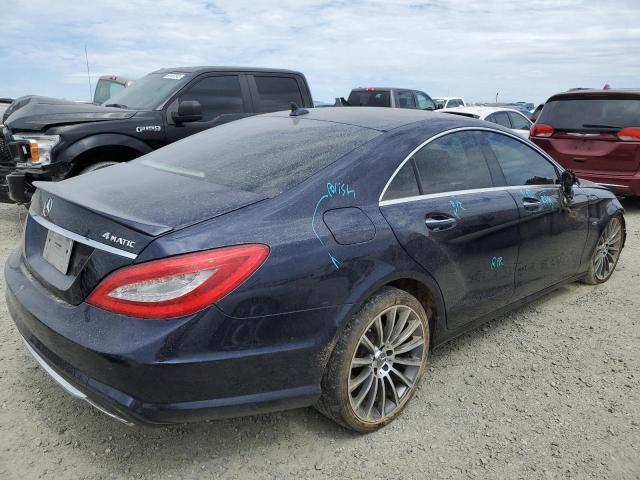 WDDLJ9BB1CA039522 - 2012 MERCEDES-BENZ CLS 550 4MATIC BLUE photo 3