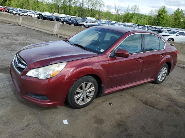 4S3BMBG66B3244689 - 2011 SUBARU LEGACY 2.5I PREMIUM BURGUNDY photo 1