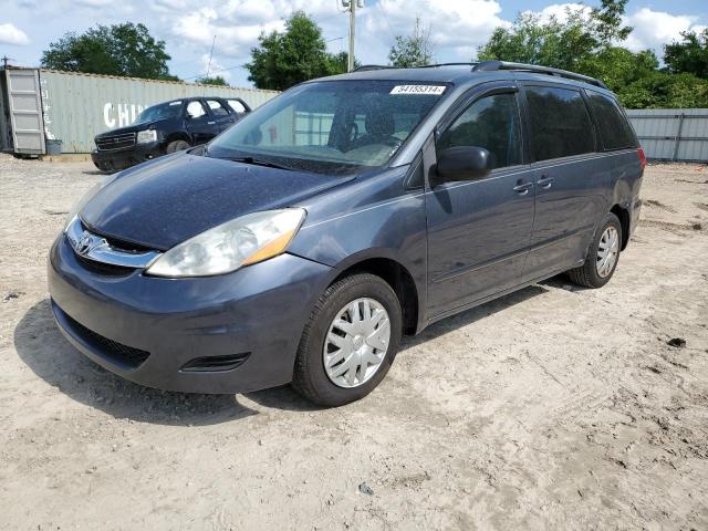 5TDZK23CX7S000467 - 2007 TOYOTA SIENNA CE BLUE photo 1