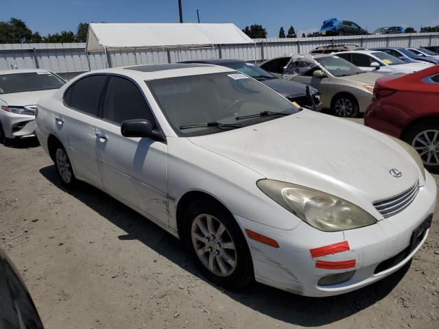 JTHBA30G845046042 - 2004 LEXUS ES 330 WHITE photo 4